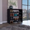 Vynxaria 23" Wide 2-Tier Stackable Shoe Rack - Instant Extra Storage Solution - 2 of 4