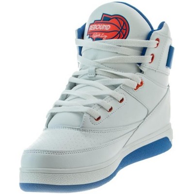 Мужские кроссовки Ewing Athletics Ewing Atheltics Men's 33 HI x Orion Rebound Basketball Sneakers White/Royal Blue/Orange 9.5 — фото 4