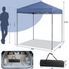 Tangkula Patio 6.6 x 6.6ft Outdoor Pop-up Canopy Tent UPF 50+ Portable Sun Shelter - 4 of 4