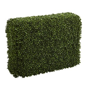 Nearly Natural 41-in Boxwood Artificial Hedge (indoor/Outdoor) - 1 of 3
