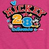 Girls' - Disney - Mickey Mouse Pattern Collage Fitted Short Sleeve Graphic T-Shirt - 2 of 4