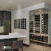 HOMLUX Modern 18 Bottle Metal Wall Mounted Wine Rack Drinks Storage Organizer for Home Bar, Kitchen - 2 of 4