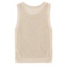 Clearlove Women's Sleeveless Knit Vest Round Neck Stretchy Ribbed Tank Top Casual Layering Essential - 3 of 4