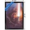 Trends International Star Wars: The Phantom Menace - Darth Maul Lightsaber Framed Wall Poster Prints - 3 of 4