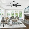 Airsurfer Ceiling Fan with Light, Modern 60 inch Ceiling Fan with Light and Remote,Reversible  Quiet DC Motor,3 Colors LED Light,Timer,Fan for Bedroom - 2 of 4