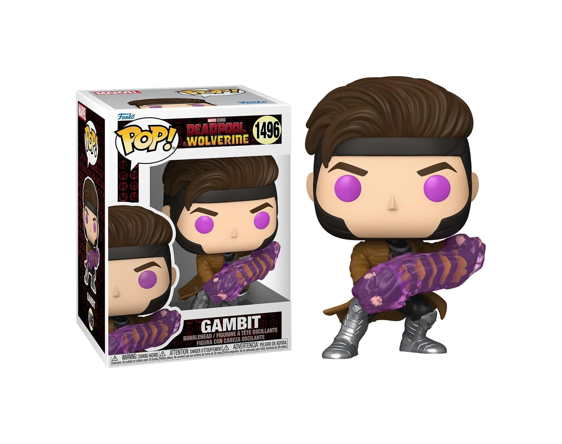 Funko Pop! Marvel: Deadpool & Wolverine - Gambit - Vinyl Figure #1496 #84848