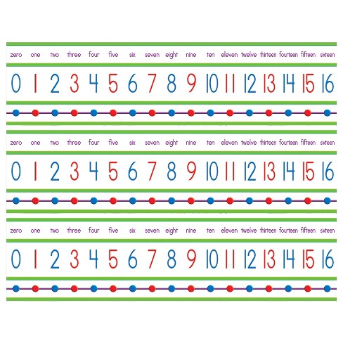 100-Bead Student Number Lines, set of 10