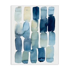 Stupell Industries Beach Inspired Abstraction Watercolor Block Shapes Canvas Art - 1 of 4