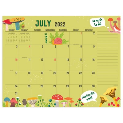 2022-23 Academic Desk Pad Blotter Calendar Monthly 22"x17" Monthly Theme - TF Publishing