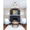 CWI Lighting Tomaso 6 Light Multi Light Pendant With Black Finish - 3 of 3
