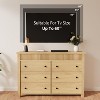 Coucheta Dresser for Bedroom, 6 Chest of Drawer Dresser, Modern Wood Organizer TV Stand for Living Room, Closet Storage, Entryway, Hallway - 4 of 4