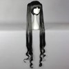 Unique Bargains Women's Curly Wigs 39" Black with Wig Cap - 4 of 4