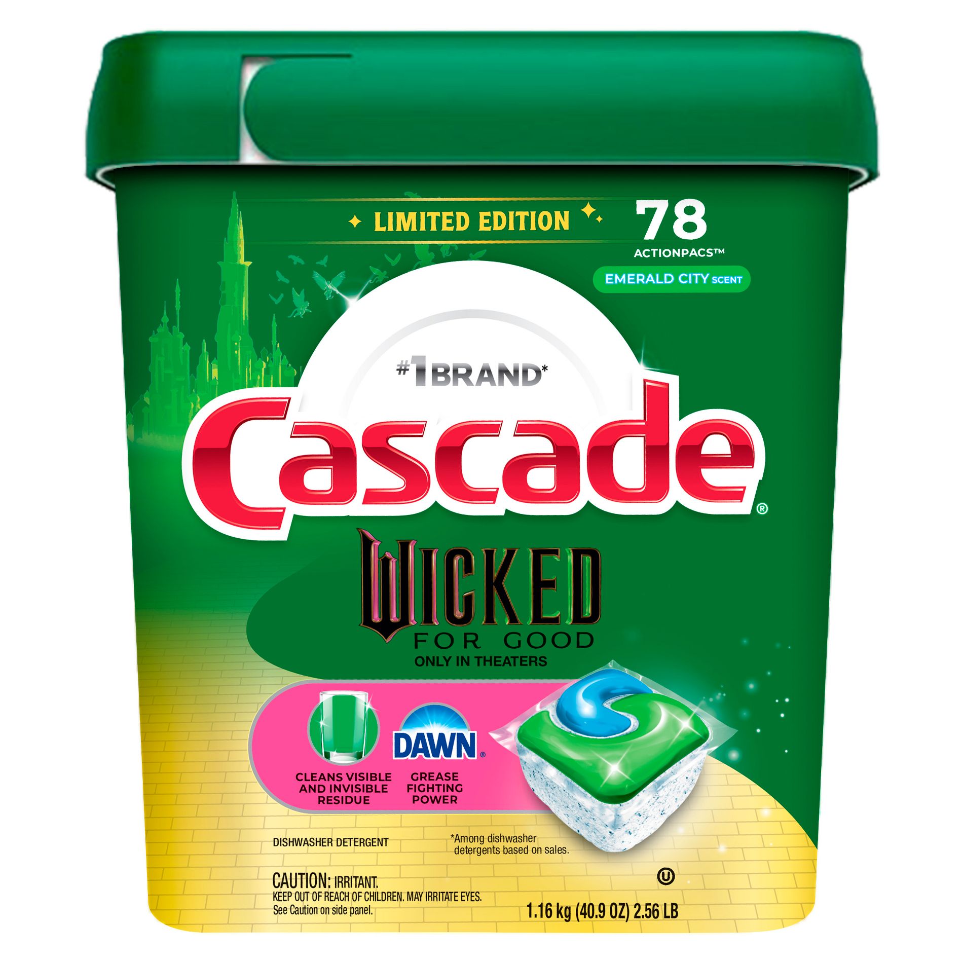Cascade Complete Wicked Emerald City Air Freshener - 40.9oz/72ct