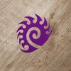 JINX Inc. StarCraft II 5"x5" Die Cut Vinyl Decal Sticker: Zerg, Purple - 2 of 3