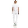 Hey Collection Womens Stretch V-Neck Jogger Scrubs Set, Medical Nursing Tops with Four Pocket Pants - 2 of 4