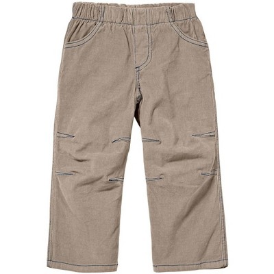 City Threads Boys/Kids Soft Stretch Corduroy Pants with Knee Articulation - USA-Made - Contrast Stitch