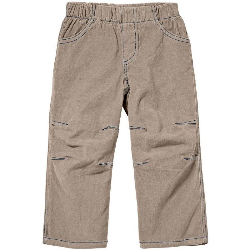 City Threads USA-Made Boys Soft Stretch Cord Pants With Knee Articulation - Contrast Stitch, 1 of 6