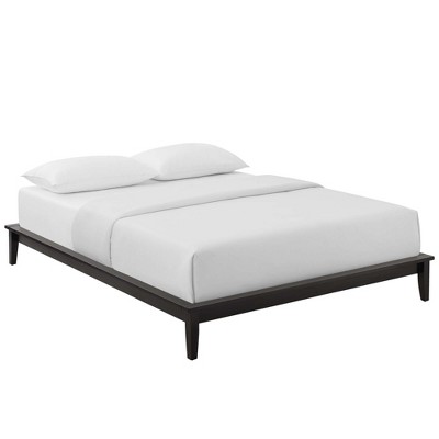 Modway Lodge Full Wood Platform Bed Frame - Cappuccino