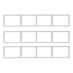 YIYIBYUS Wall Mount 34 Inch Media Storage Rack, CD DVD Organizer Metal Shelf - 1 of 4
