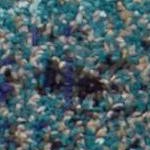 ivory/teal blue