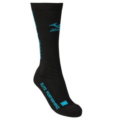 mizuno crew socks black