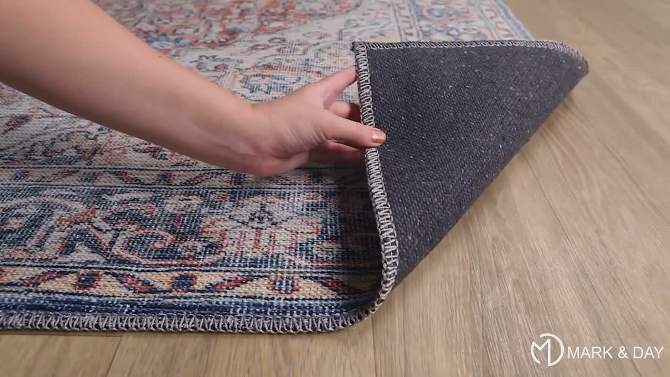 Mark & Day Macy Washable Woven Indoor Area Rugs, 2 of 11, play video