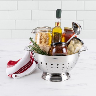 All-Clad 5 Quart Stainless Steel Colander with Handles
