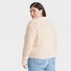 Women's Crewneck Openwork Pullover Sweater - Universal Thread™ - 2 of 3