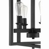 Craftmade Lighting Chicago 4 - Light Chandelier in  Flat Black - 3 of 4