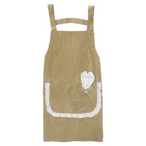Unique Bargains H Shoulder Corduroy Apron 1 Pc - 1 of 4