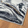 Marble Abstract Pattern Indoor Area Rug - 4 of 4