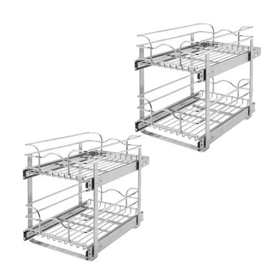 Rev-A-Shelf 5WB2 Series Wire Organizer for 24 x 20.5 Inch Cabinets (2 Pack)