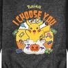 Men's - Pokémon - Candy I Choose You Graphic Fleece Sweatshirt - 2 of 4