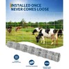 Farm Fence, 4Ft X 164Ft Heavy Cattle Fence, Galvanized Wire Fencing, Metal Fence Rolls for Hogs, Sheep, Goats, Deer, Dogs and Chicken, Yard Garden - 4 of 4