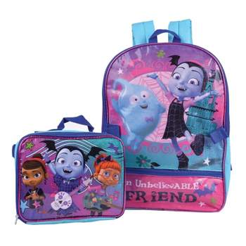 Disney Vampirina Backpack Combo Set - Disney Vampirina 2 Piece Backpack School Set