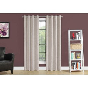 PAGED Set of 2 Micro Suede/Velvet Curtain Panel,Room Darkening,Window Curtain Panel with Grommet Top,Curtains for Living Room, Bedroom - 1 of 4