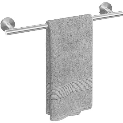 Brushed Nickel Towel Bar, 18-inch For Bathroom Wall Mounted, Sus304 ...