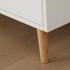 NicBex Modern Functional TV Stand Modern Elegant Entertainment Center with 2 Drawers TV Cabinet with Solid Wood Legs for Living Room - 4 of 4