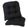 Gripper Non-Slip 15" x 15" Omega Tufted Universal Chair Cushions Set of 2 - image 4 of 4