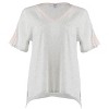 Memoi Women's Cotton Blend Lace Trim Short Sleeve Top and Pants Sleep Set - 2 of 4