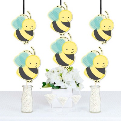 Big Dot of Happiness Honey Bee - Decorations DIY Baby Shower or Birthday Party Essentials - Set of 20