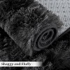 Fluffy Area Rug- Shag Area Rug for Living Room, Shaggy Large Indoor Thick Living Room Carpet with Non-Slip Backing, Soft Plush Carpet - 4 of 4