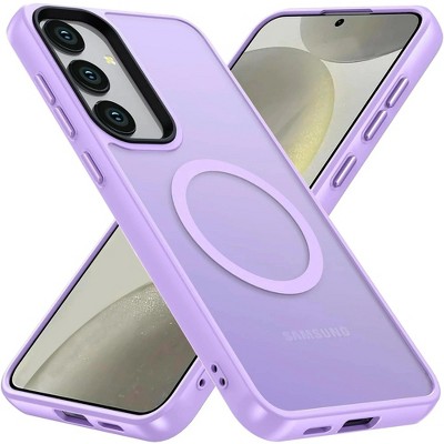 Entronix [Magnetic] Case Compatible with Galaxy S24 Plus - Translucent Frosted Matte