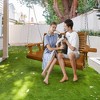 Fortune Candy Porch Swing 2-Seater for Outdoor Patio Garden Yard - 2 of 4