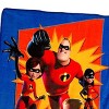 Northwest Incredibles Micro Raschel Throw Blanket, 46" x 60", Family Heroes - 3 of 4