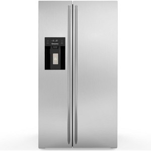 ZAFRO 20 Cu.ft. Large Refrigerator Fridge, 2 French Door Stainless Steel with Water Dispensor, Ice Maker for the Kitchen - 1 of 4