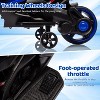 6V Kids Motorcycle,Electric Ride On Car Toy with Training Wheels,Working Headlight,Horn & Music - 2 of 4