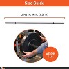 Body Sport 5 lb. Olympic Bar –  Pump Set – Standard Weight Bar, Heavy-Duty – Professional Fitness Training for Gym & At Home - 3 of 4
