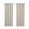 TOBILE Total Blackout Metallic Print Grommet Top Curtain Panel(Only 1 Pc Panel) - 4 of 4