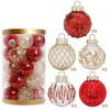 GustoWave Christmas Tree Ornaments Sets, 25 Pcs Christmas Decoration Balls for Holiday, Wedding, Party - 2 of 4
